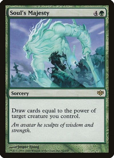 Souls Majesty Conflux Magic card