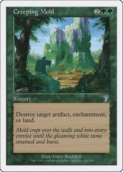 Creeping Mold 7th Edition Magic card