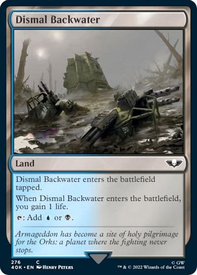 Dismal Backwater Surge Foil Universes Beyond: Warhammer 40,000 Magic card