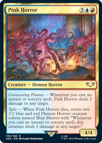 Pink Horror Universes Beyond: Warhammer 40,000 Magic card