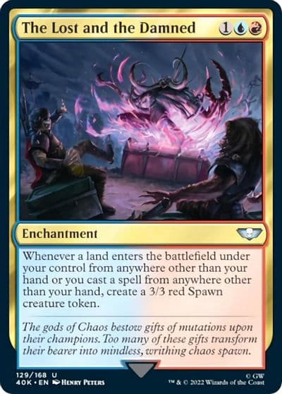 The Lost and the Damned Surge Foil Universes Beyond: Warhammer 40,000 Magic card