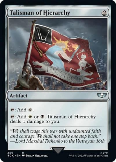 Talisman of Hierarchy Universes Beyond: Warhammer 40,000 Magic card