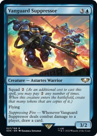 Vanguard Suppressor Surge Foil Universes Beyond: Warhammer 40,000 Magic card