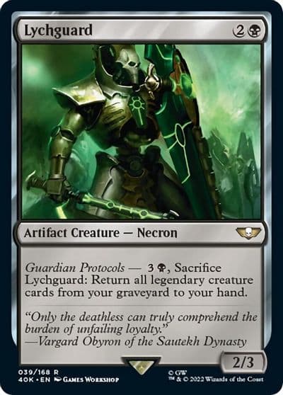 Lychguard Surge Foil Universes Beyond: Warhammer 40,000 Magic card