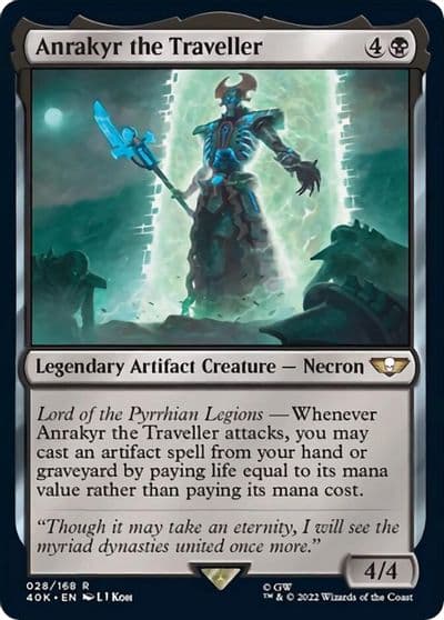 Anrakyr the Traveller Surge Foil Universes Beyond: Warhammer 40,000 Magic card
