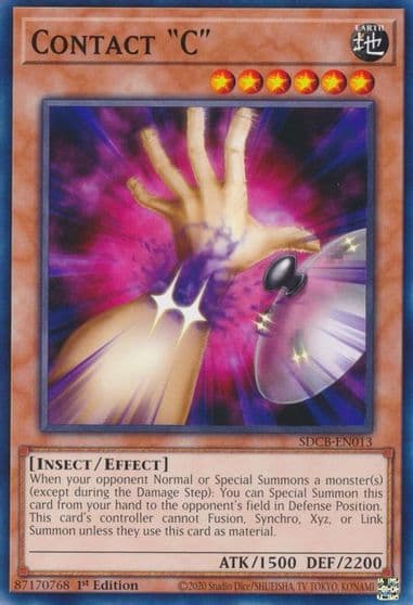 Contact C Structure Deck: Legend of the Crystal Beasts Yu-Gi-Oh! card