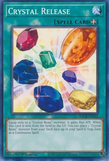 Crystal Release Structure Deck: Legend of the Crystal Beasts Yu-Gi-Oh! card