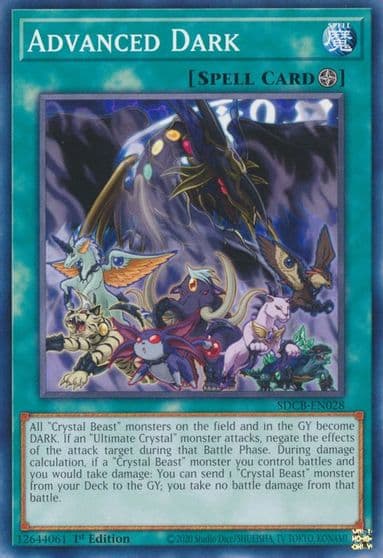 Advanced Dark Structure Deck: Legend of the Crystal Beasts Yu-Gi-Oh! card