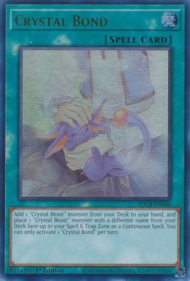 Crystal Bond Structure Deck: Legend of the Crystal Beasts Yu-Gi-Oh! card