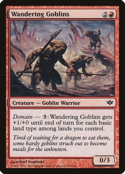 Wandering Goblins Conflux Magic card