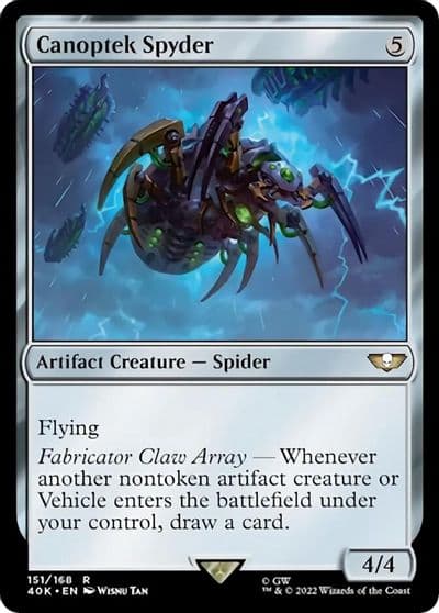 Canoptek Spyder Universes Beyond: Warhammer 40,000 Magic card