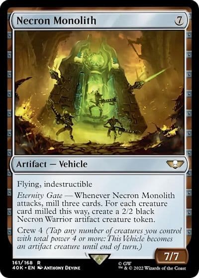Necron Monolith Universes Beyond: Warhammer 40,000 Magic card