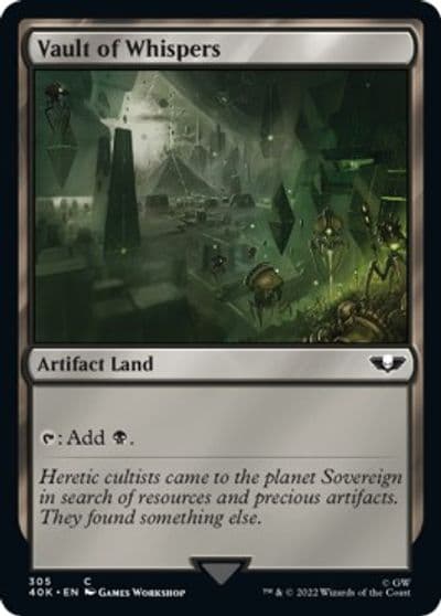 Vault of Whispers Universes Beyond: Warhammer 40,000 Magic card