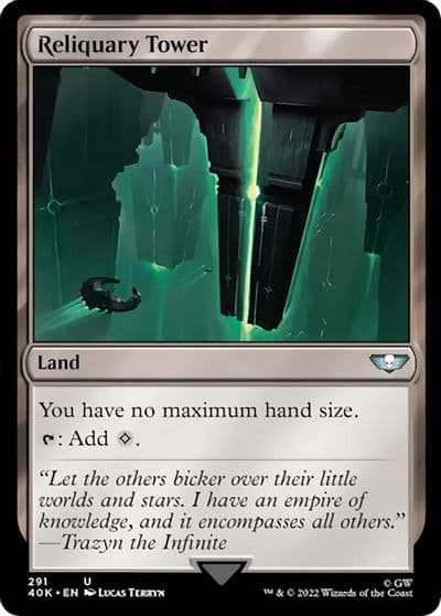 Reliquary Tower Surge Foil Universes Beyond: Warhammer 40,000 Magic card