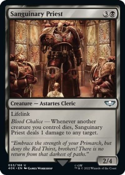 Sanguinary Priest Universes Beyond: Warhammer 40,000 Magic card