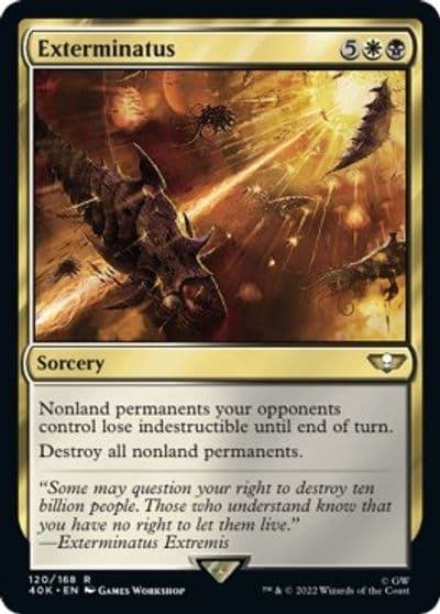 Exterminatus Surge Foil Universes Beyond: Warhammer 40,000 Magic card