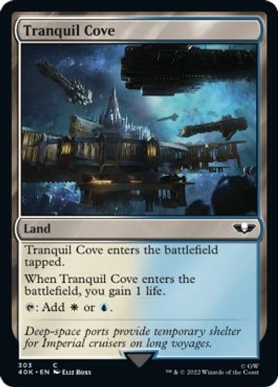 Tranquil Cove Universes Beyond: Warhammer 40,000 Magic card