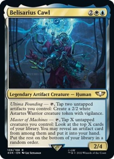 Belisarius Cawl Universes Beyond: Warhammer 40,000 Magic card
