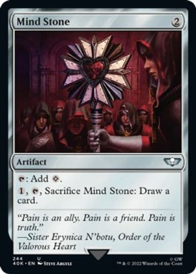 Mind Stone 244 Universes Beyond: Warhammer 40,000 Magic card