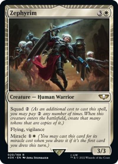 Zephyrim Universes Beyond: Warhammer 40,000 Magic card