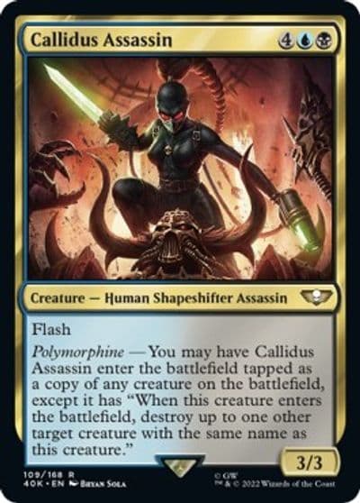 Callidus Assassin Universes Beyond: Warhammer 40,000 Magic card