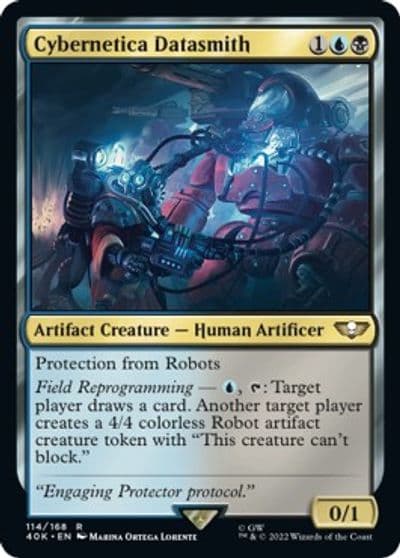 Cybernetica Datasmith Universes Beyond: Warhammer 40,000 Magic card