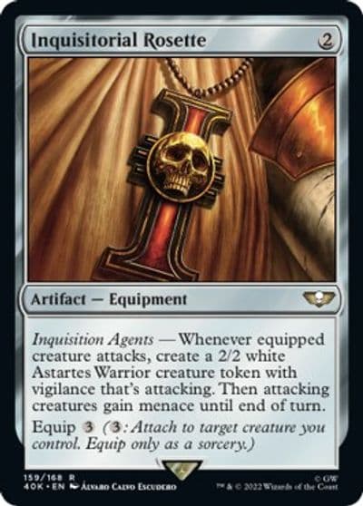 Inquisitorial Rosette Universes Beyond: Warhammer 40,000 Magic card