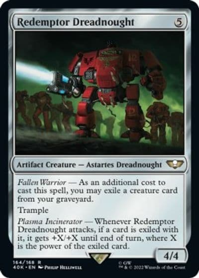 Redemptor Dreadnought Universes Beyond: Warhammer 40,000 Magic card