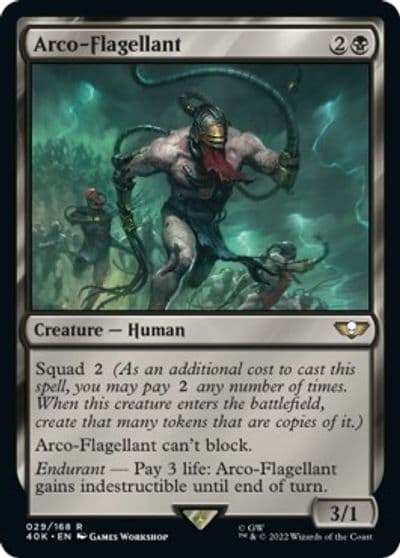 Arco Flagellant Surge Foil Universes Beyond: Warhammer 40,000 Magic card