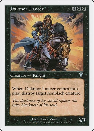Dakmor Lancer 7th Edition Magic card
