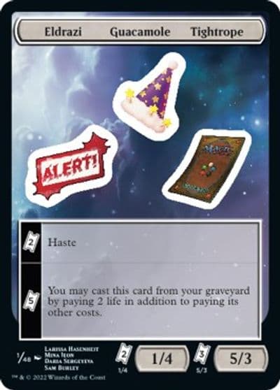 Eldrazi Guacamole Tightrope Unfinity Magic card