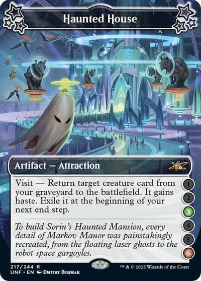 Haunted House 3 6 Unfinity Magic card