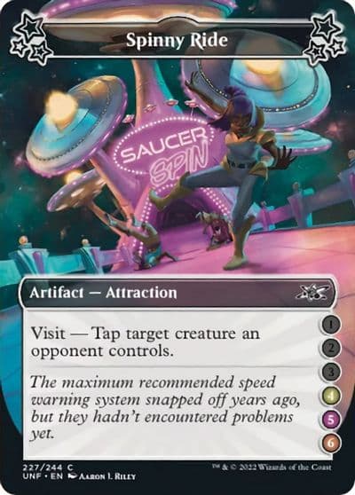 Spinny Ride 4 5 6 Unfinity Magic card