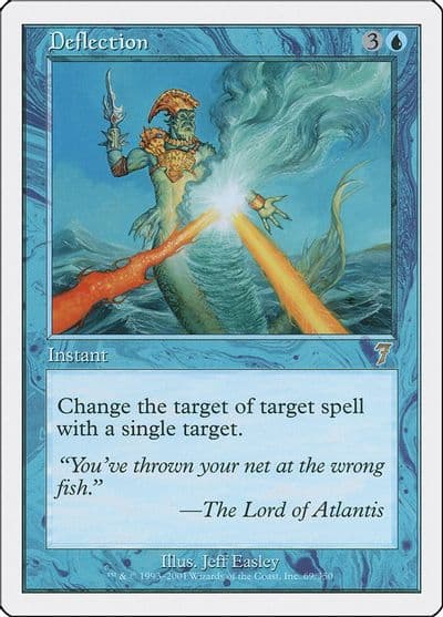 Deflection 7th Edition Magic card