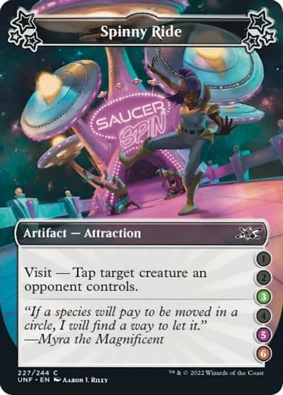 Spinny Ride 3 5 6 Unfinity Magic card
