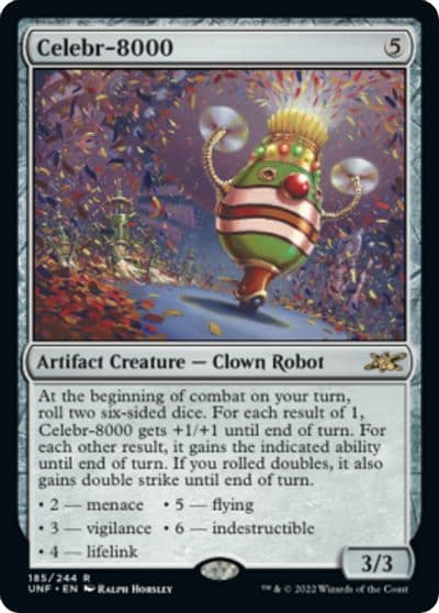 Celebr 8000 Unfinity Magic card