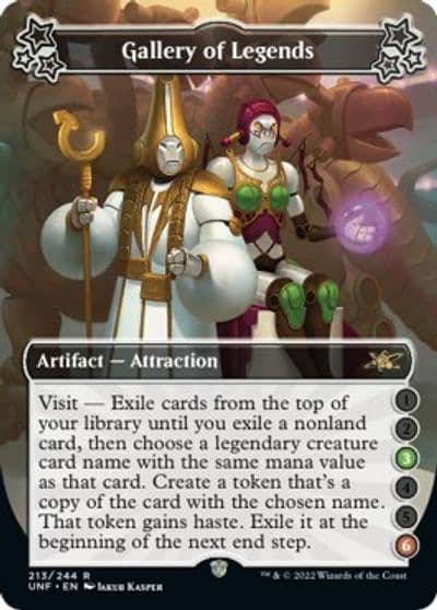 Gallery of Legends 3 6 Unfinity Magic card