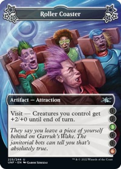 Roller Coaster 3 6 Unfinity Magic card