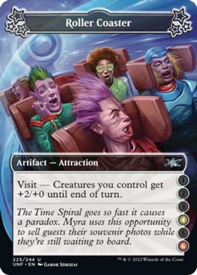 Roller Coaster 4 6 Unfinity Magic card