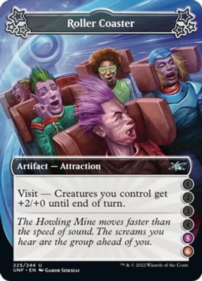 Roller Coaster 5 6 Unfinity Magic card