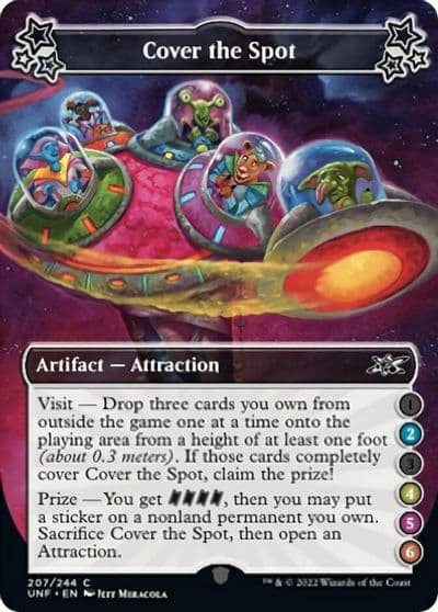 Cover the Spot 2 4 5 6 Unfinity Magic card