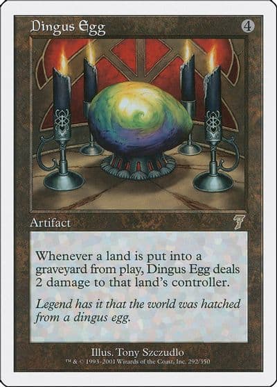 Dingus Egg 7th Edition Magic card