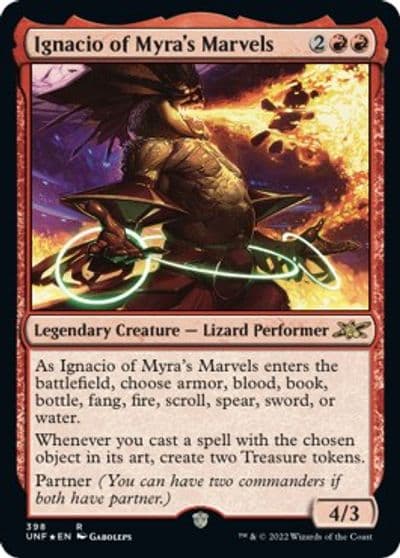 Ignacio of Myras Marvels Galaxy Foil Unfinity Magic card