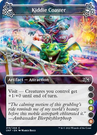 Kiddie Coaster 3 4 6 Unfinity Magic card