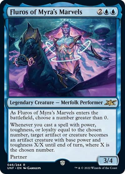 Fluros of Myras Marvels Unfinity Magic card