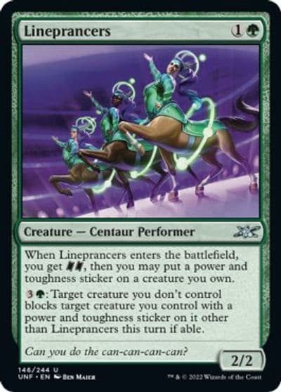 Lineprancers Unfinity Magic card
