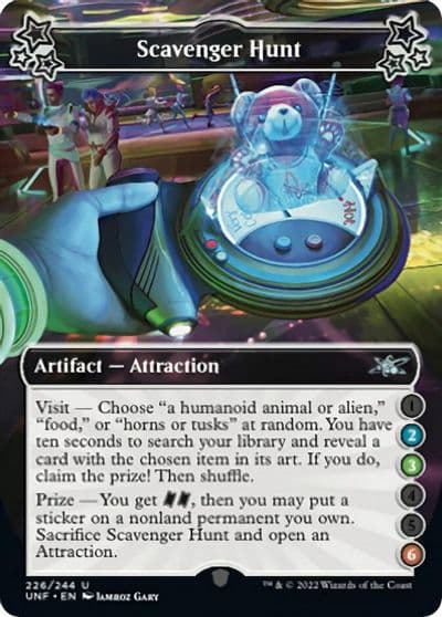 Scavenger Hunt 2 3 6 Unfinity Magic card