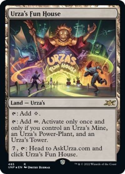 Urzas Fun House Galaxy Foil Unfinity Magic card