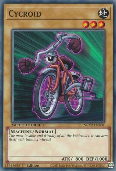 Cycroid Speed Duel GX: Midterm Paradox Yu-Gi-Oh! card