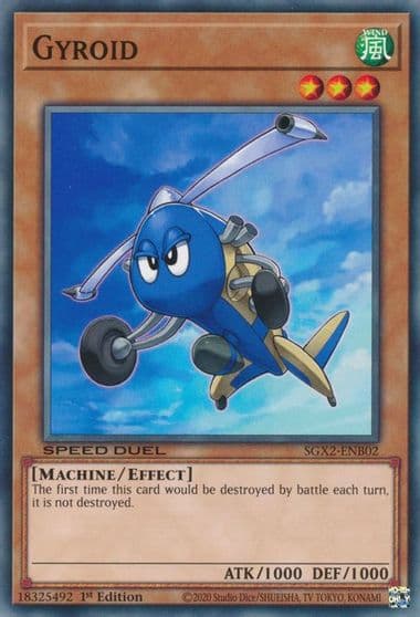 Gyroid Speed Duel GX: Midterm Paradox Yu-Gi-Oh! card